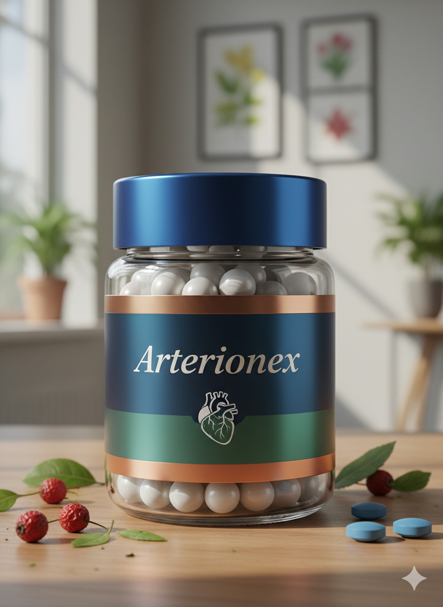 Arterionex food supplement package